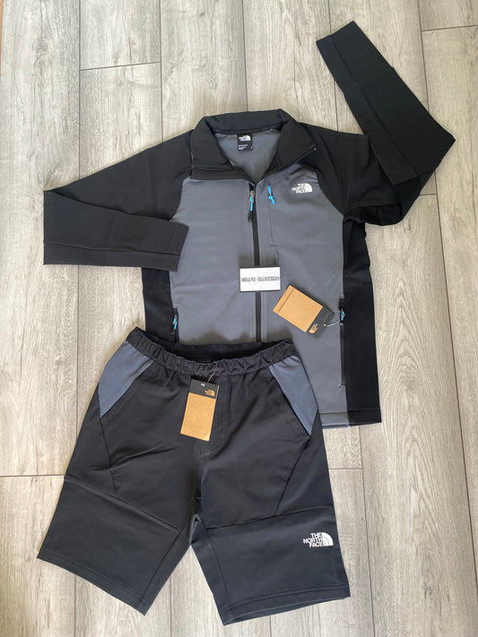 NORTHFACE SET - GREY/BLACK