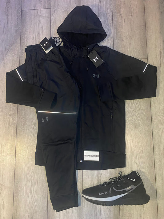 UNDER ARMOUR STORM TRACKSUIT - BLACK