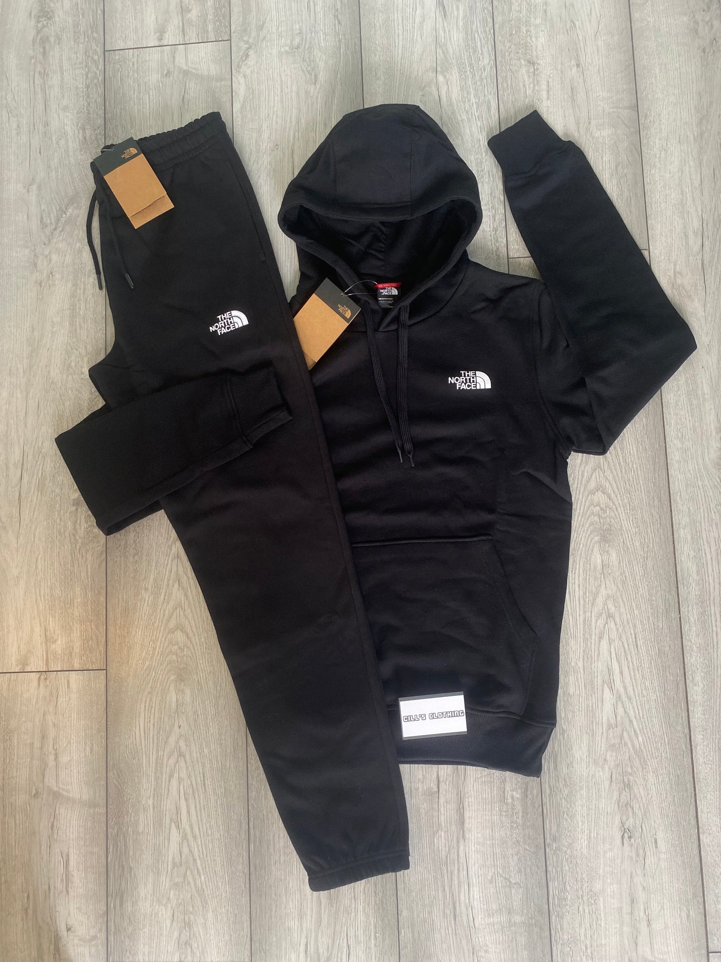 NORTHFACE COMFORT TRACKSUIT - BLACK