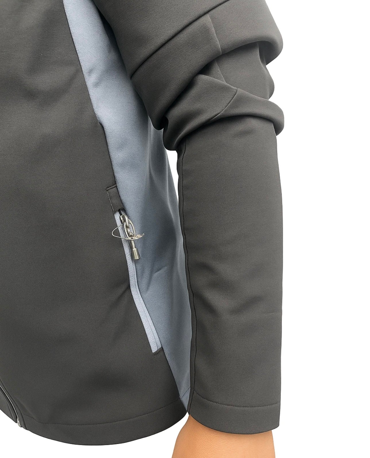 NORTHFACE 1/4 ZIP - BLACK/GREY