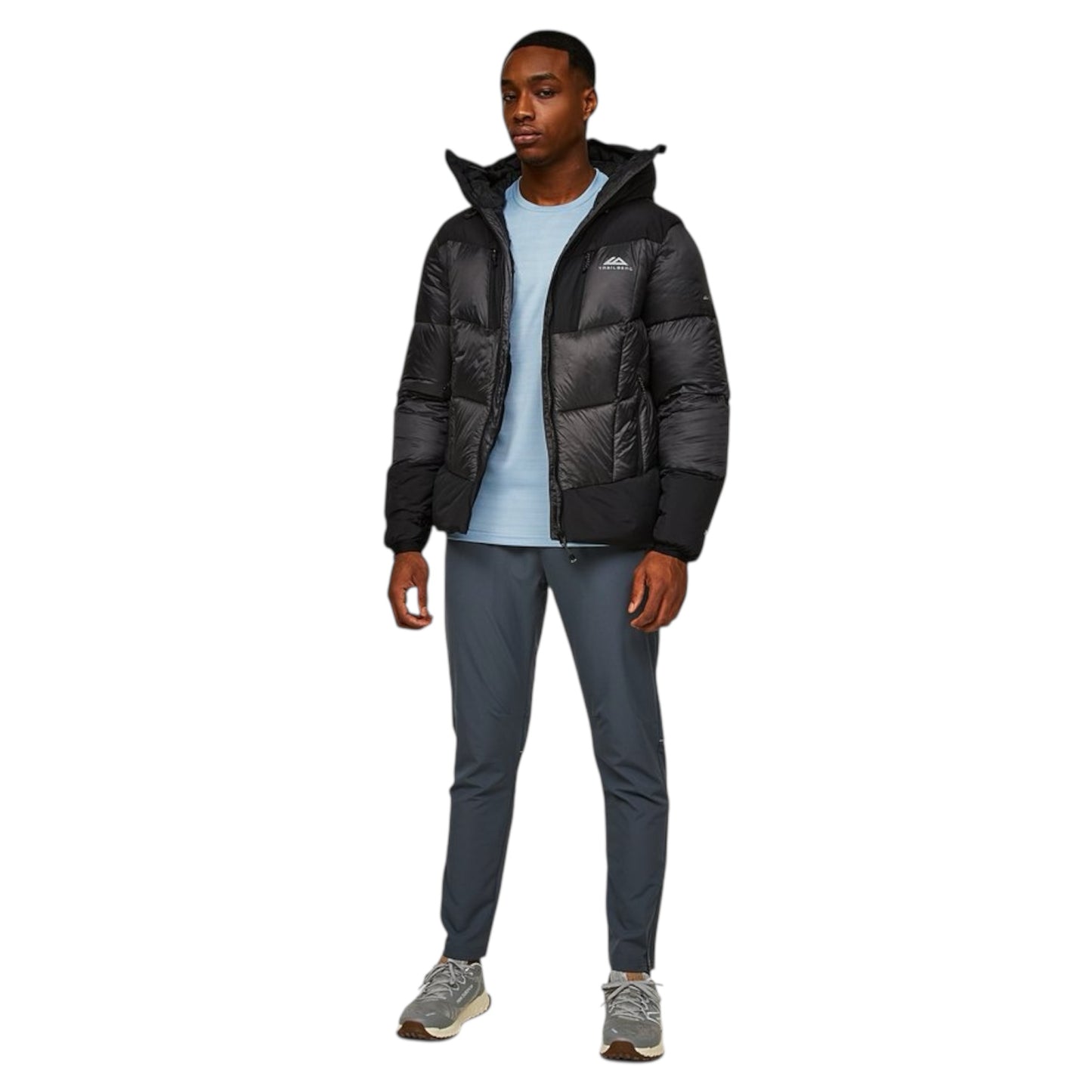 TRAILBERG ASPHALT PUFFER JACKET - BLACK