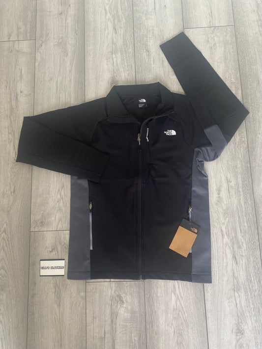 NORTHFACE 1/4 ZIP - BLACK/GREY