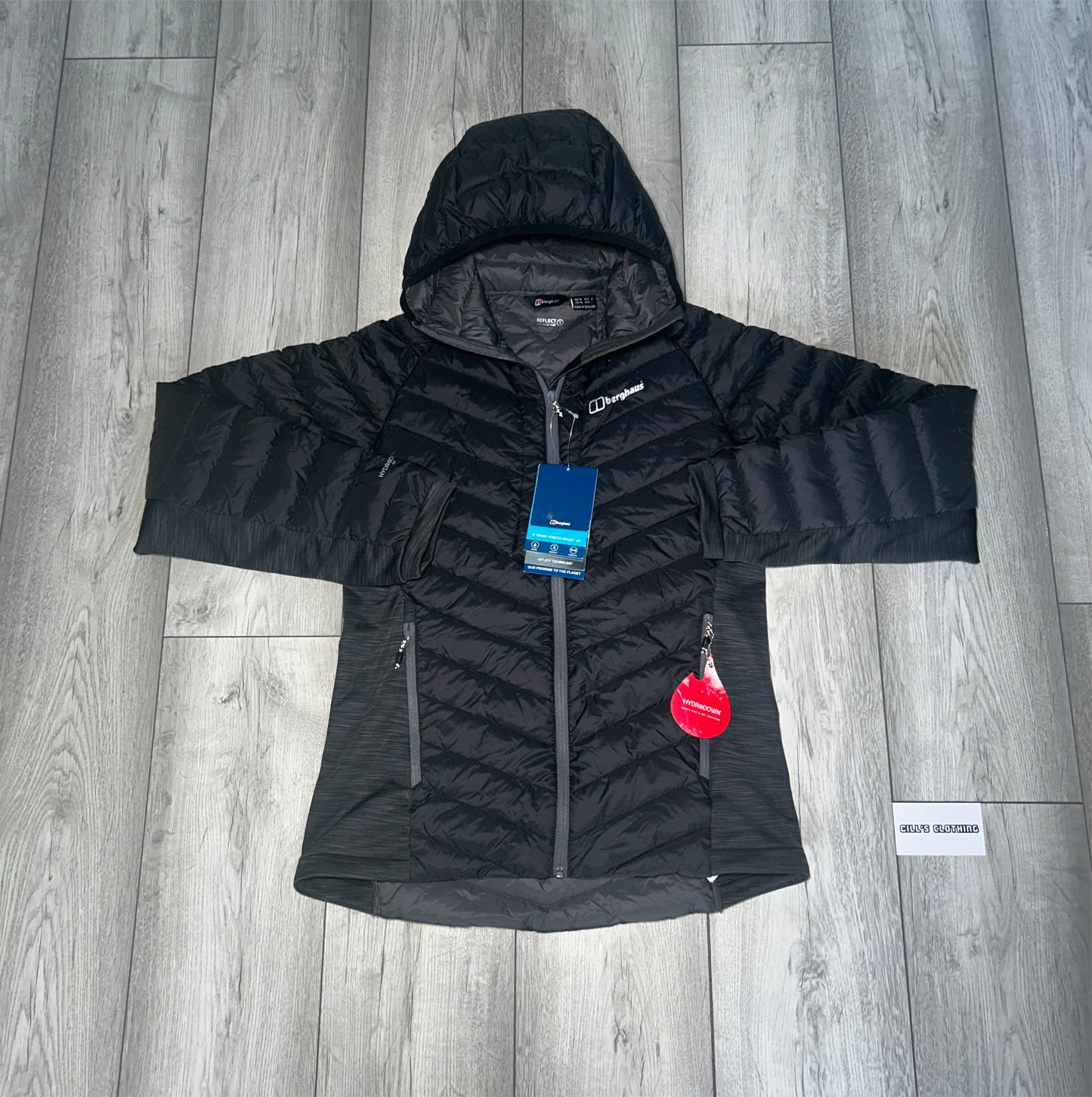 BERGHAUS  HYBRID JACKET  - BLACK