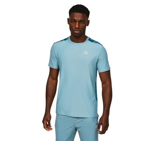 MONTIREX CHARGE PRINT T-SHIRT - BLUE