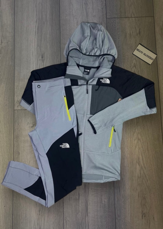 NORTHFACE TRACKSUIT RARE - GREY/VOLT