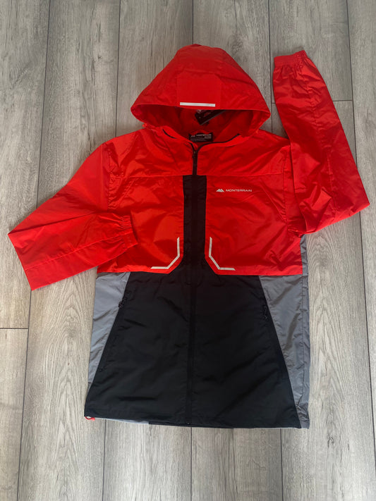 MONTERRAIN JACKET - BLACK/RED