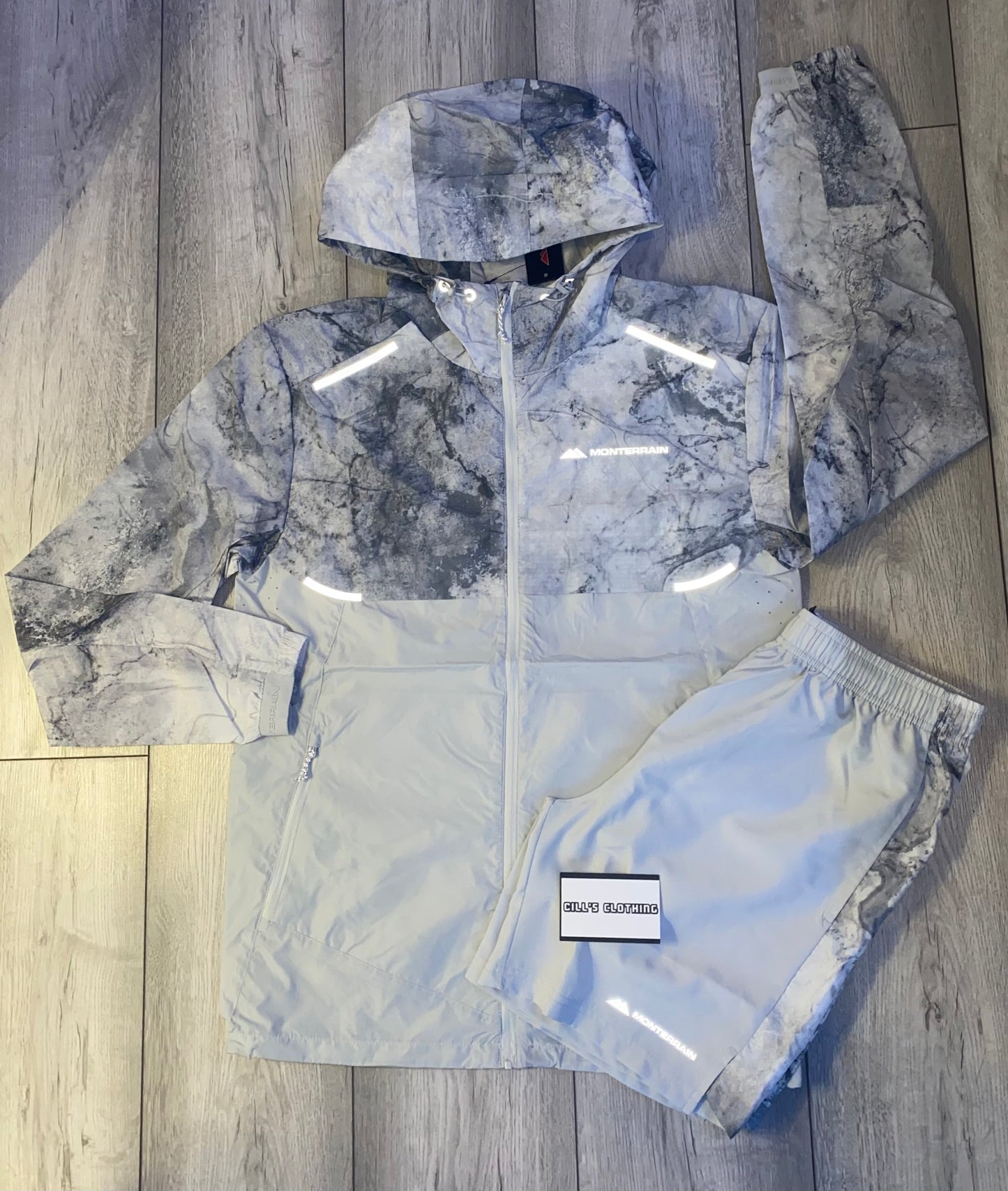 MONTERRAIN WINDBREAKER SET - WHITE MARBLE