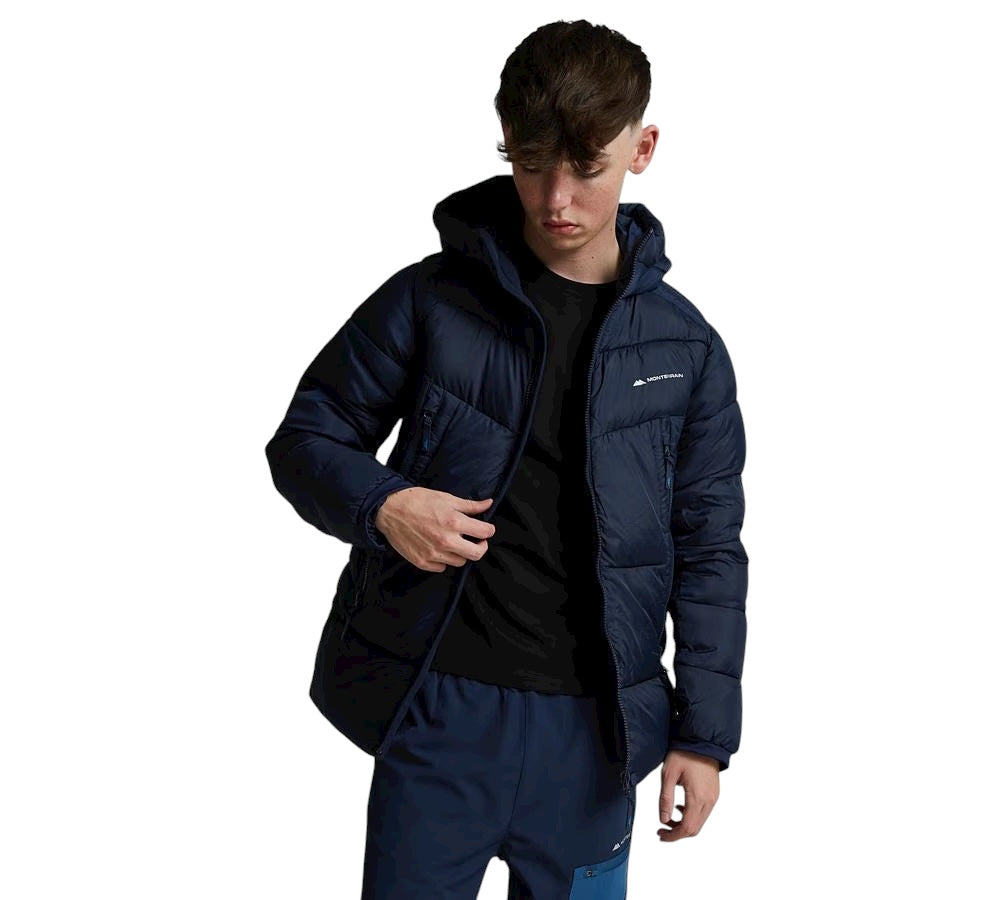 JUNIOR MONTERRAIN BLANC 2.0 PUFFER JACKET - NAVY