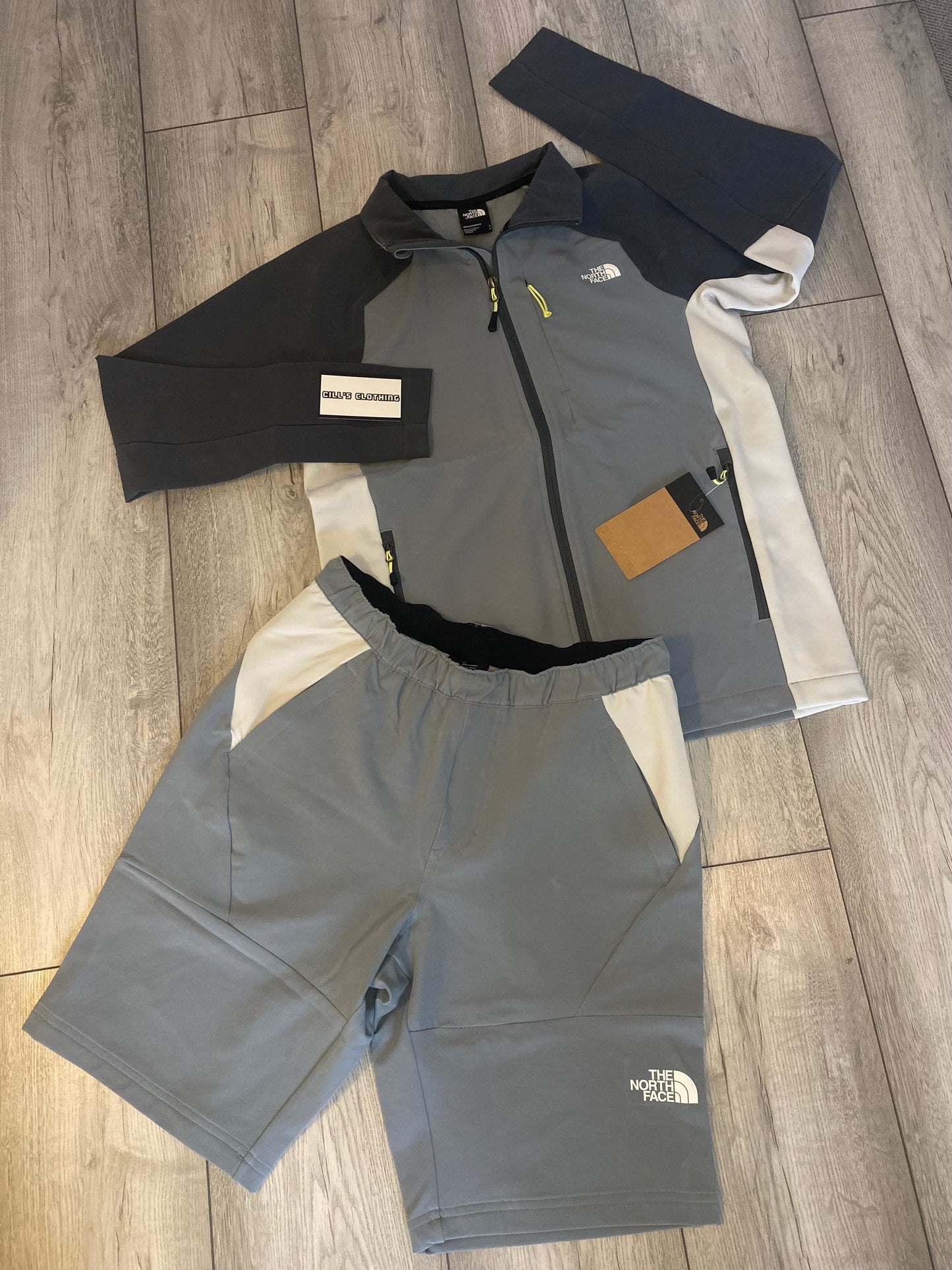 NORTHFACE SET - GREY/WHITE