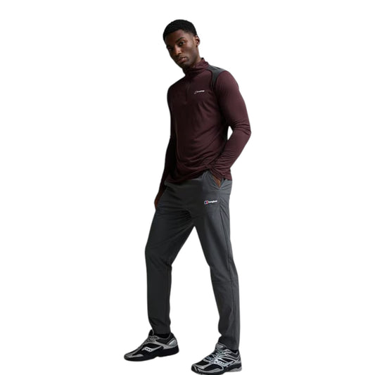 BERGHAUS TRACK PANTS - BLACK