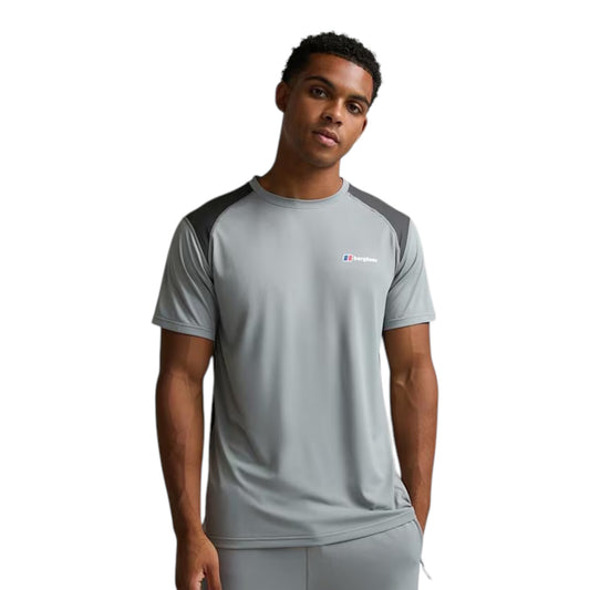 BERGHAUS TECH T-SHIRT - BLACK/GRAY
