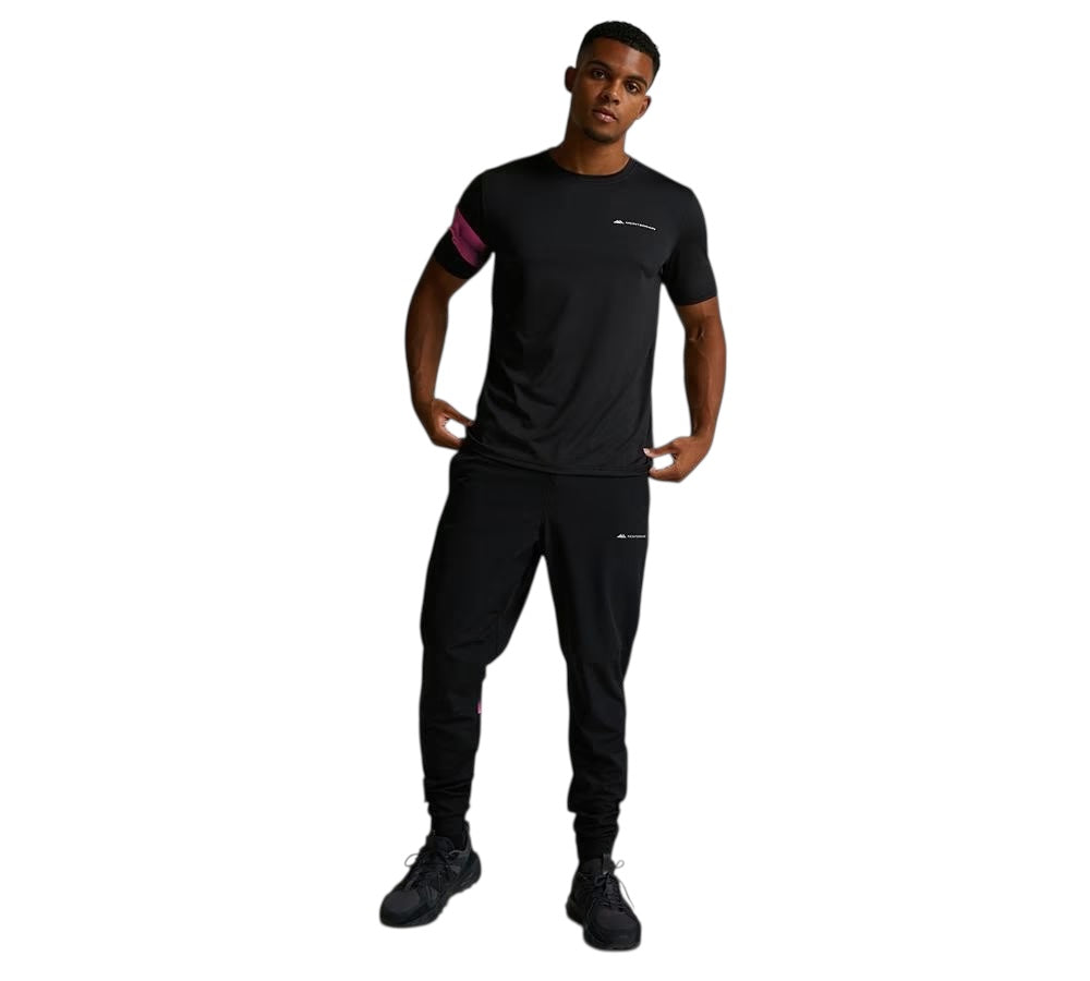 MONTERRAIN DISTANCE T-SHIRT - BLACK