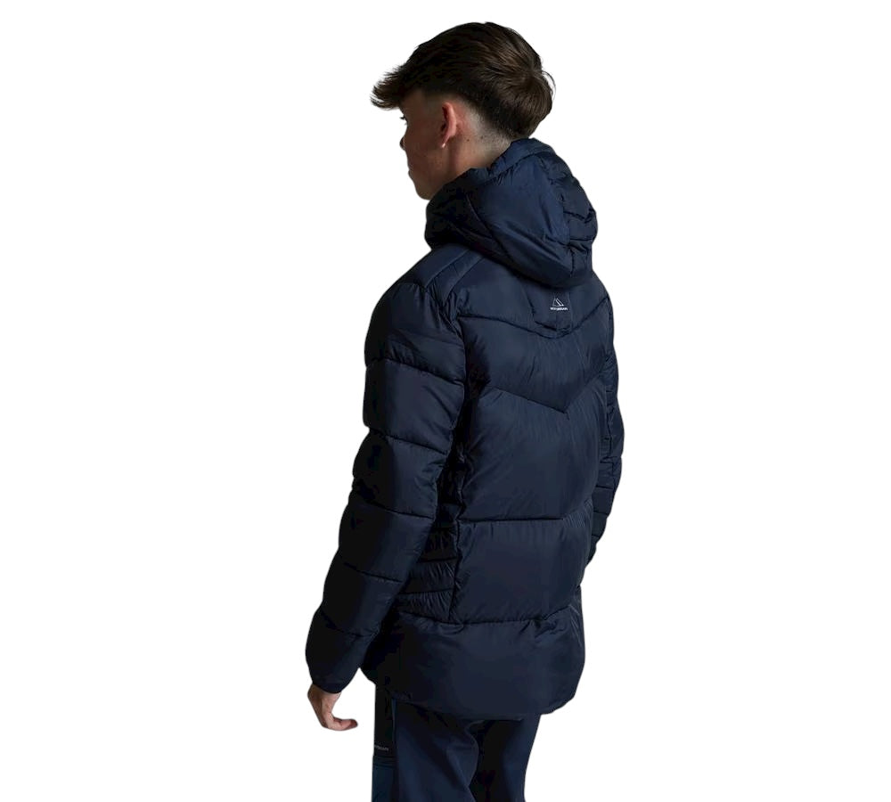 JUNIOR MONTERRAIN BLANC 2.0 PUFFER JACKET - NAVY