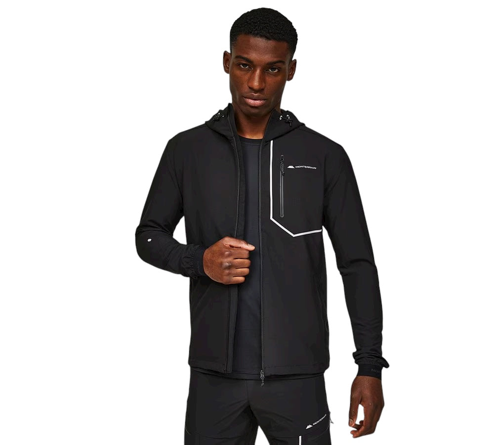 MONTERRAIN RAMBLE 3.0 WOVEN HOODIE - BLACK