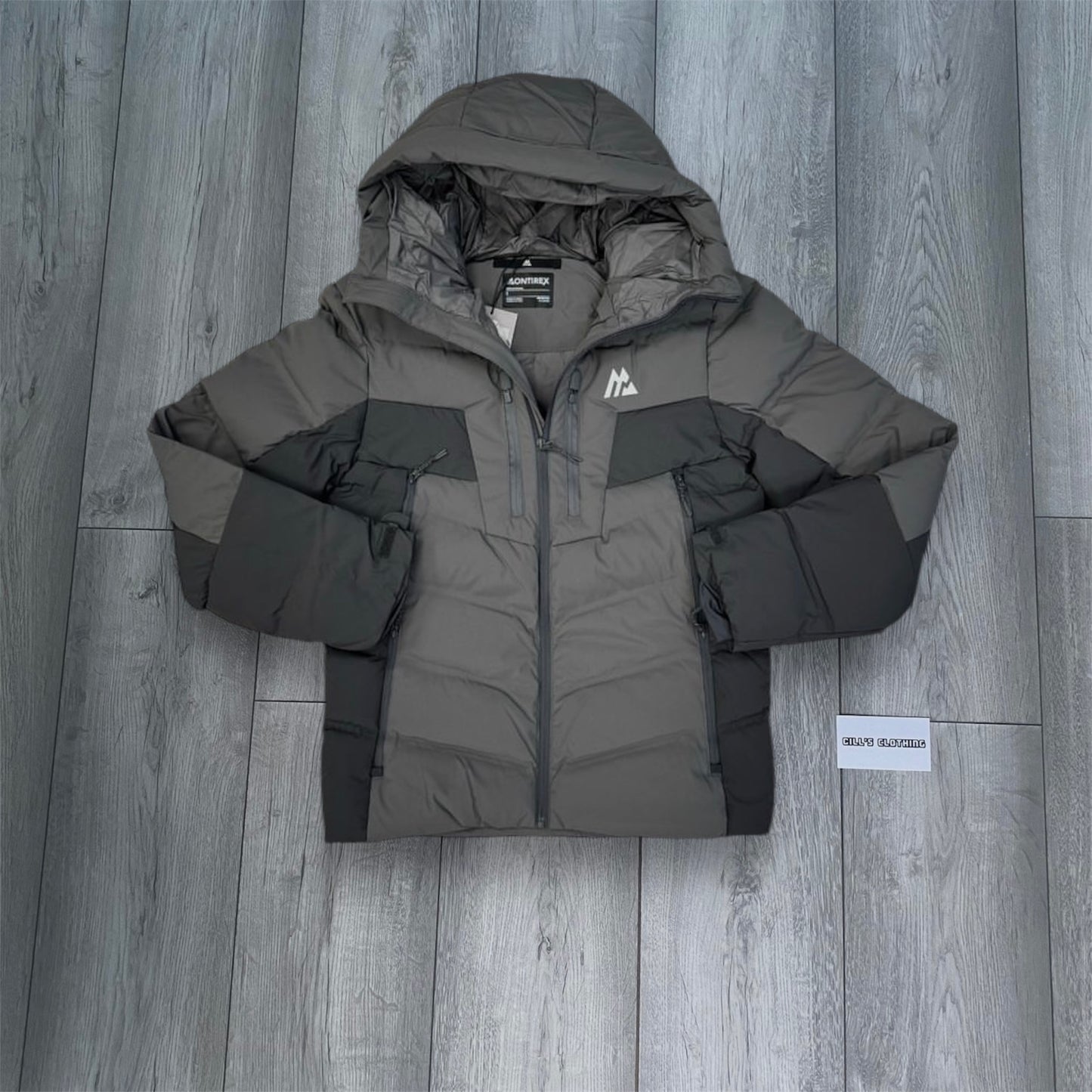 MONTIREX ARCS JACKET - CEMENT GREY/JET GREY