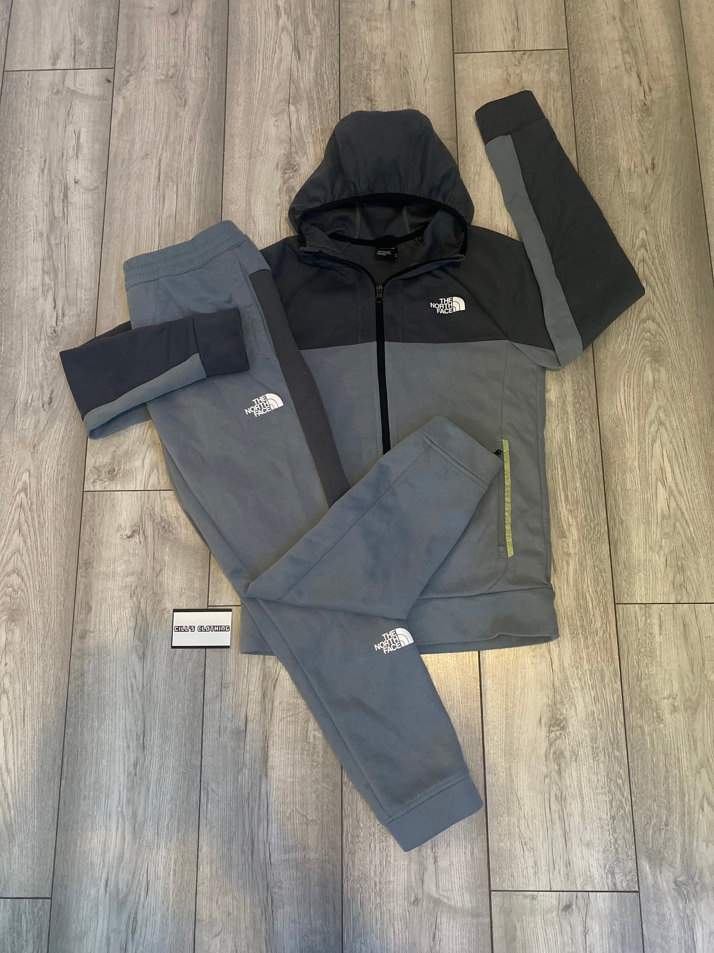 NORTHFACE MITTELEGI TRACKSUIT - PRE LOVED - GREY