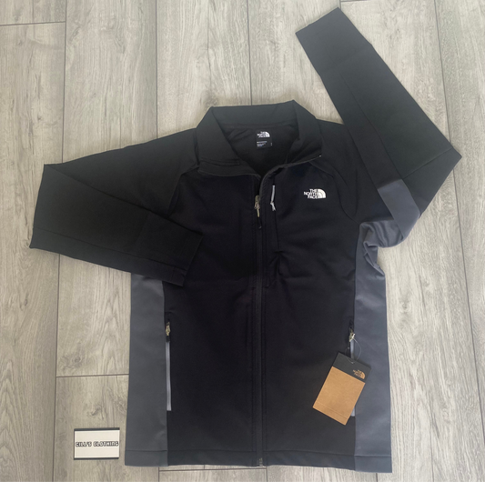 NORTHFACE 1/4 ZIP - BLACK/GREY