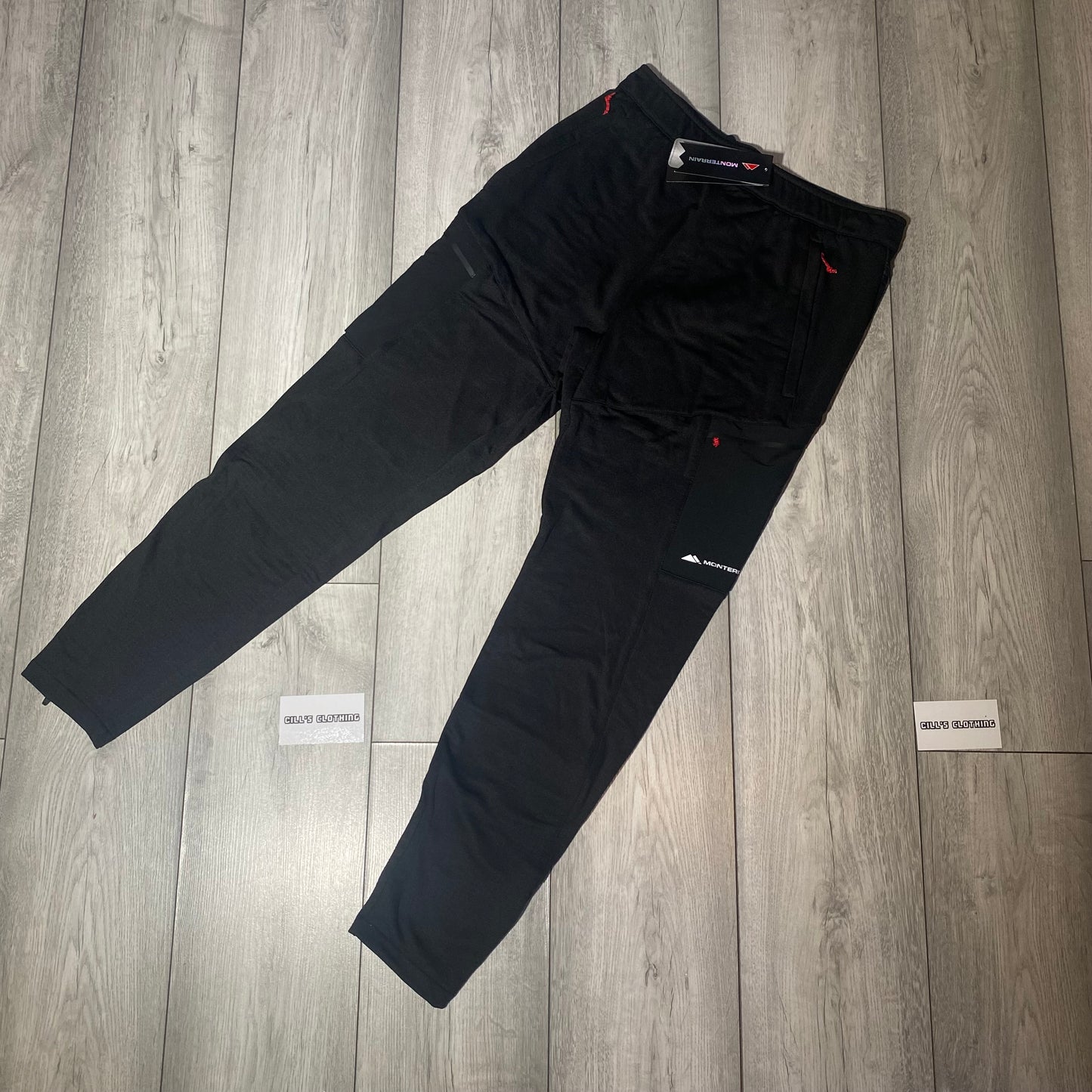 MONTERRAIN HYBRID TRACKSUIT - BLACK