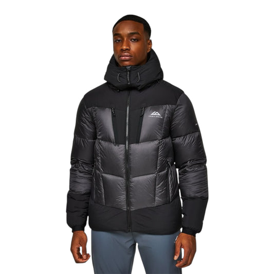 TRAILBERG ASPHALT PUFFER JACKET - BLACK
