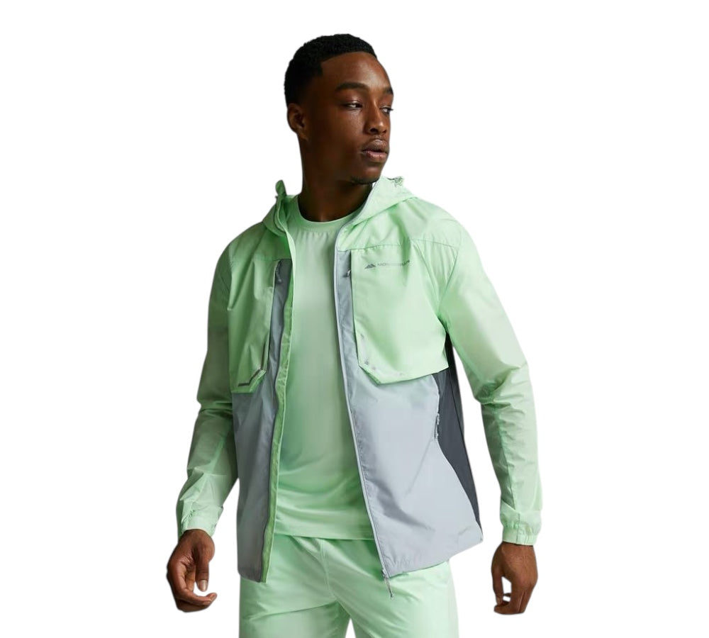 MONTERRAIN CHASE 2.0 WINDBREAKER - GREEN/MIST
