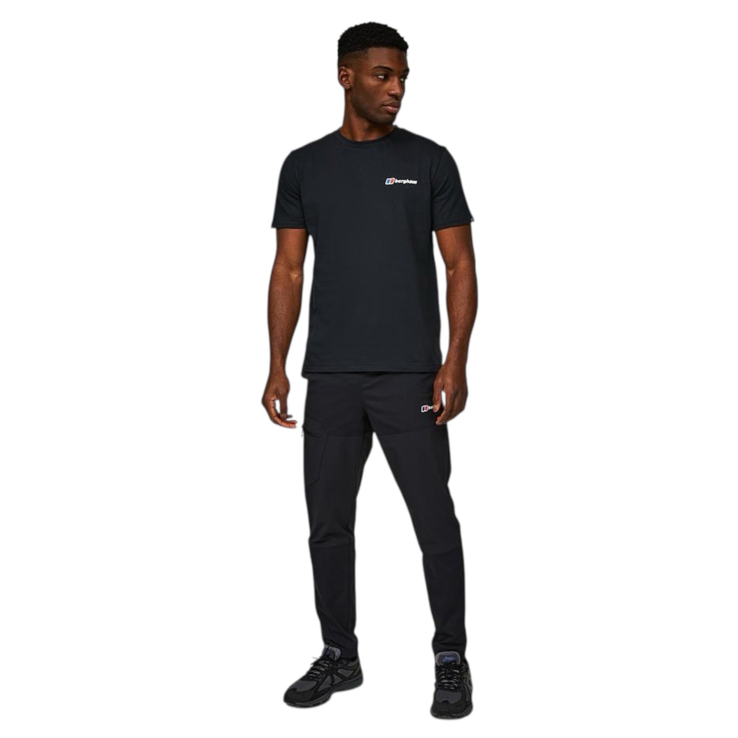 BERGHAUS MOUNTAIN T-SHIRT - BLACK