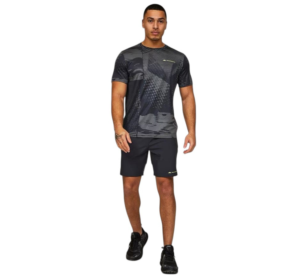 MONTERRAIN DIVIDE T-SHIRT - BLACK