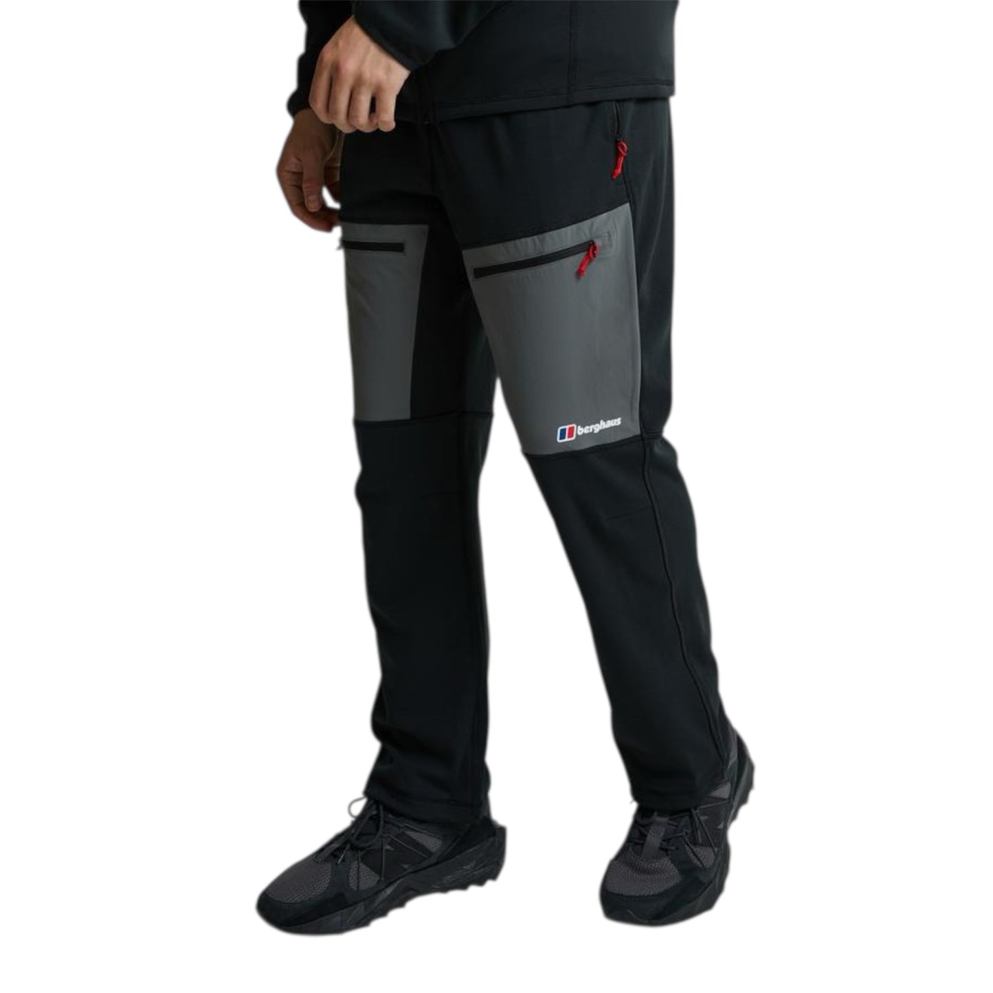 BERGHAUS CAVERN BOTTOMS - BLACK/GREY/RED