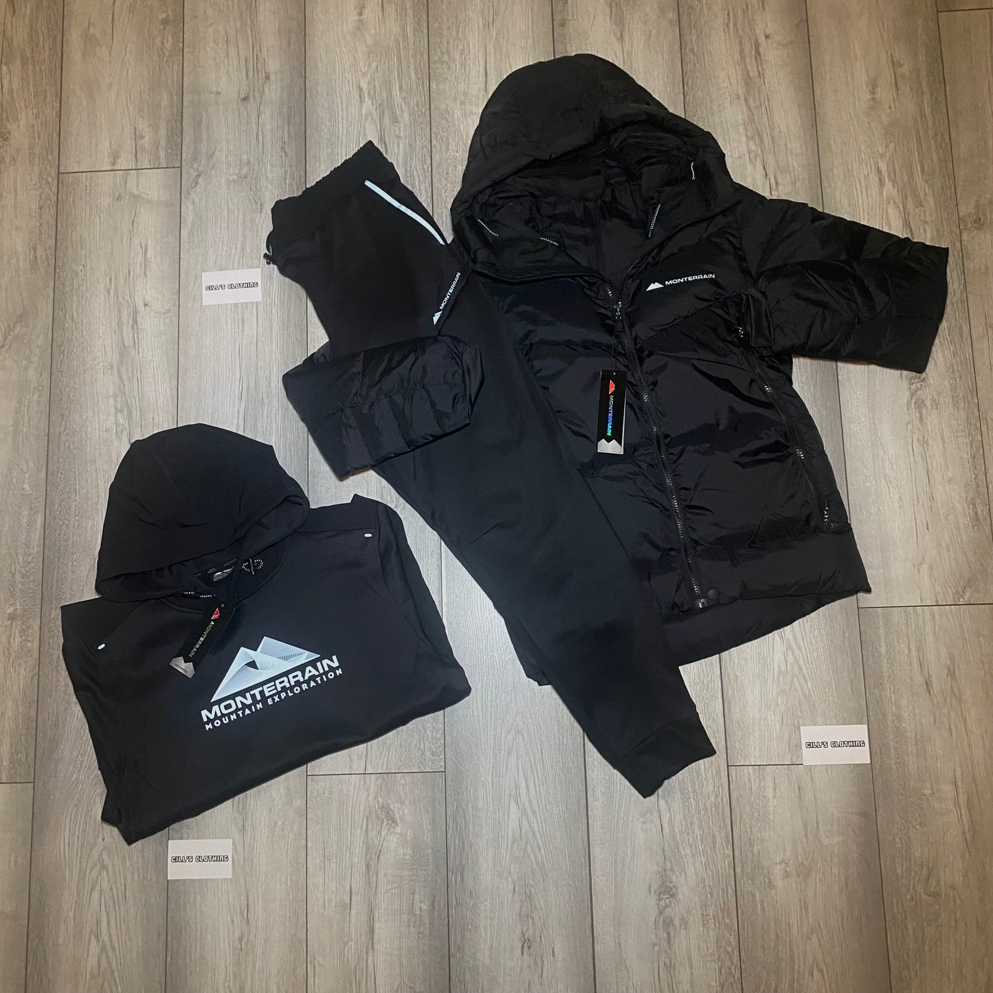 MONTERRAIN COMFORT JACKET - BLACK