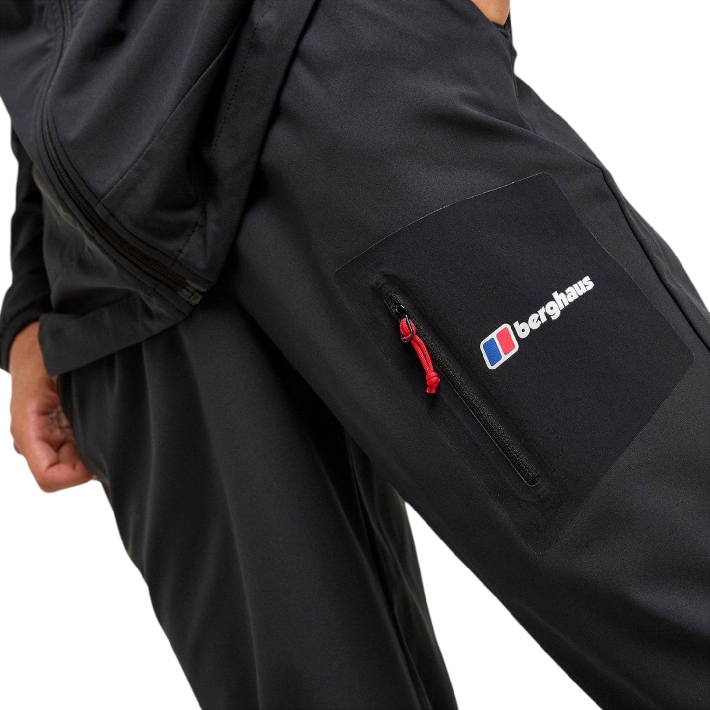 BERGHAUS TRACK PANTS - BLACK