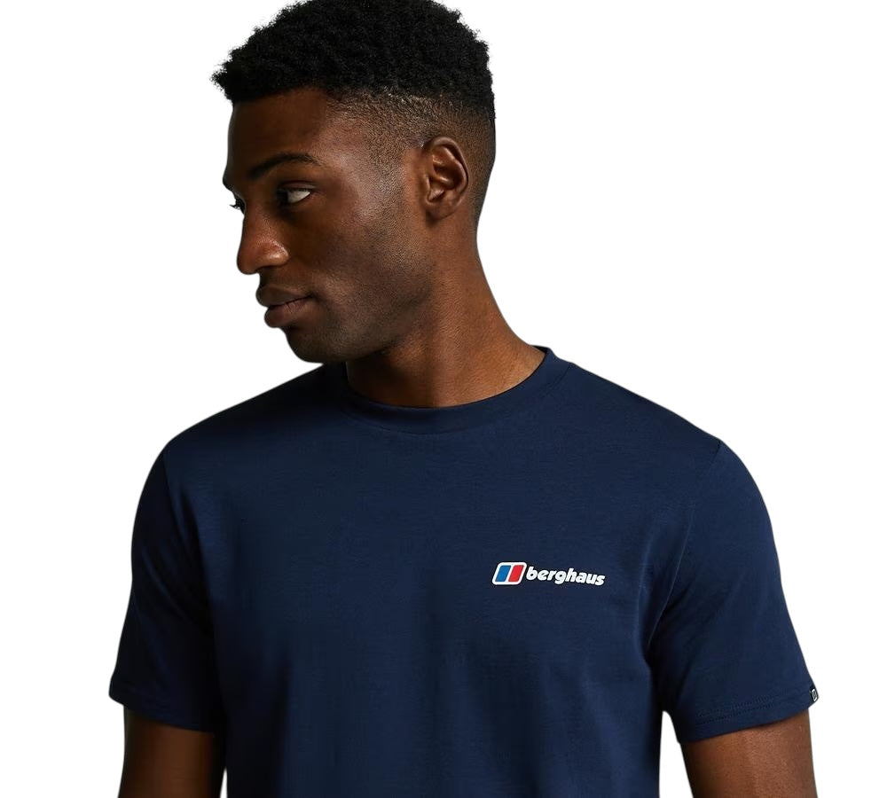 LAKES REFLECT SKY T-SHIRT - NAVY