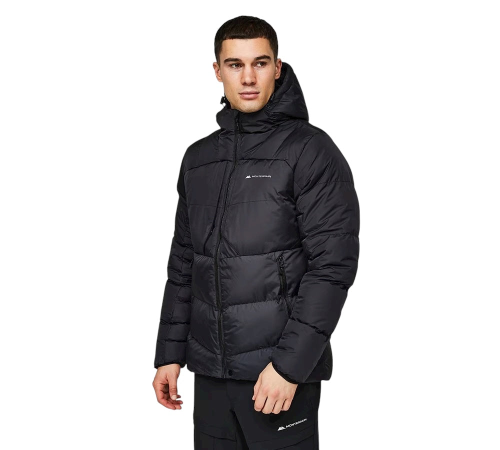 MONTERRAIN POLAR PUFFER JACKET - BLACK