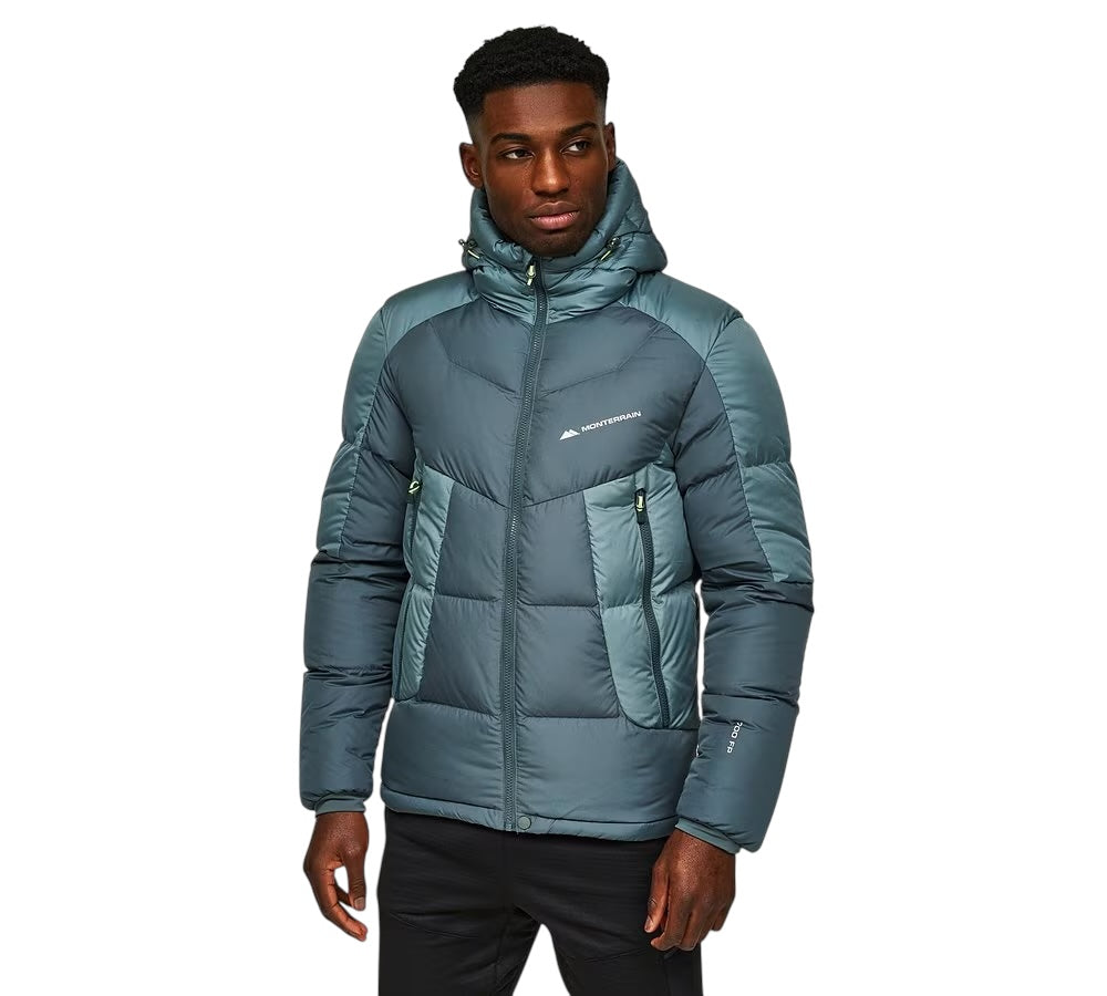 MONTERRAIN EXPLORER DOWN PUFFER JACKET - BLUE