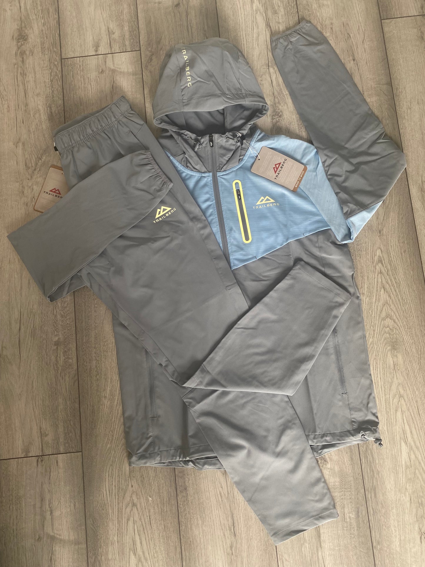 TRAILBERG TRACKSUIT - BLUE/GREY