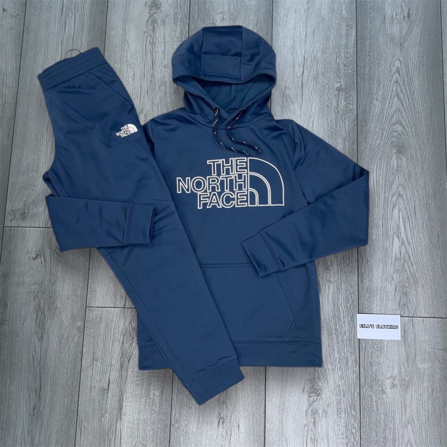 NORTHFACE ESSENTIALS TRACKSUIT - NAVY BLUE