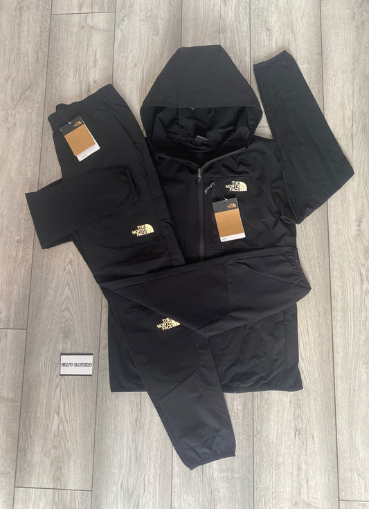 NORTHFACE WOVEN TRACKSUIT - BLACK