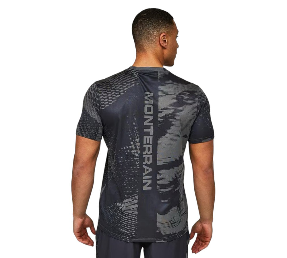 MONTERRAIN DIVIDE T-SHIRT - BLACK