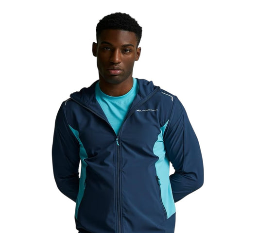 MONTERRAIN LYDER WINDBREAKER   - SEA JET BLUE/NAVY