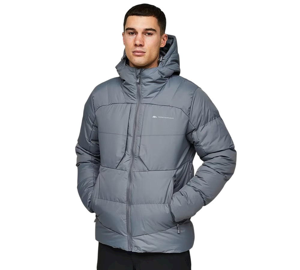MONTERRAIN POLAR PUFFER JACKET - GREY