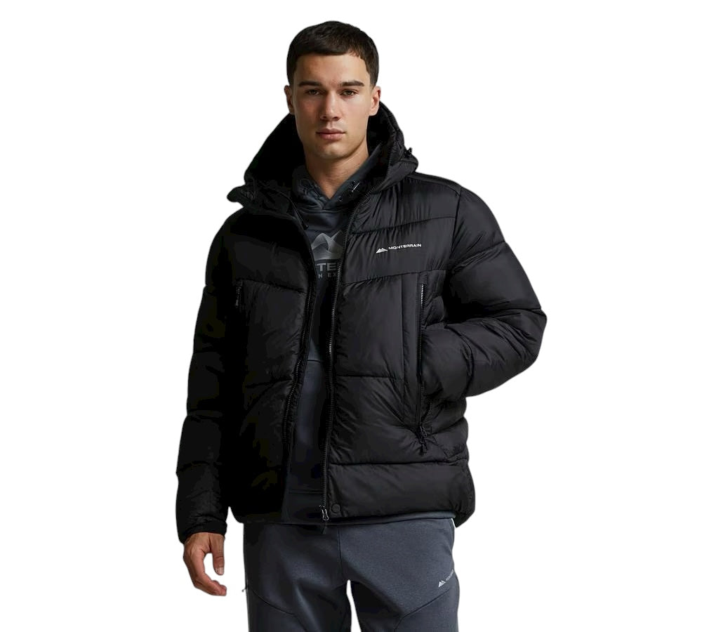 MONTERRAIN BLANC 2.0 PUFFER JACKET - BLACK