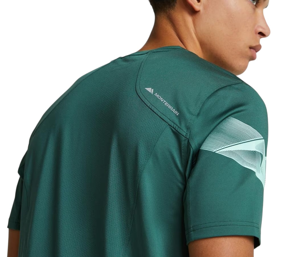 MONTERRAIN DISTANCE T-SHIRT - GREEN