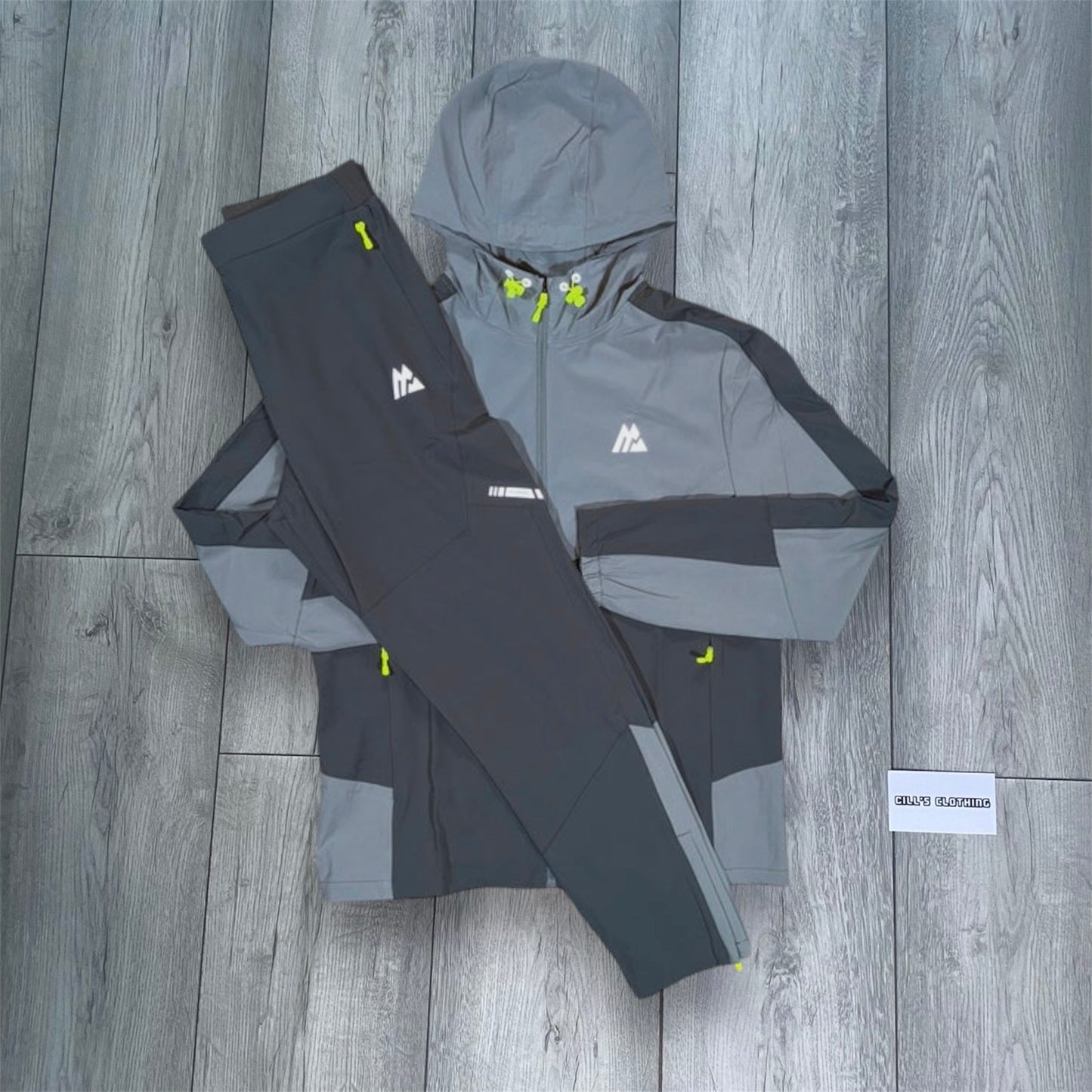 MONTIREX PLATINUM TRACKSUIT - GREY/VOLT