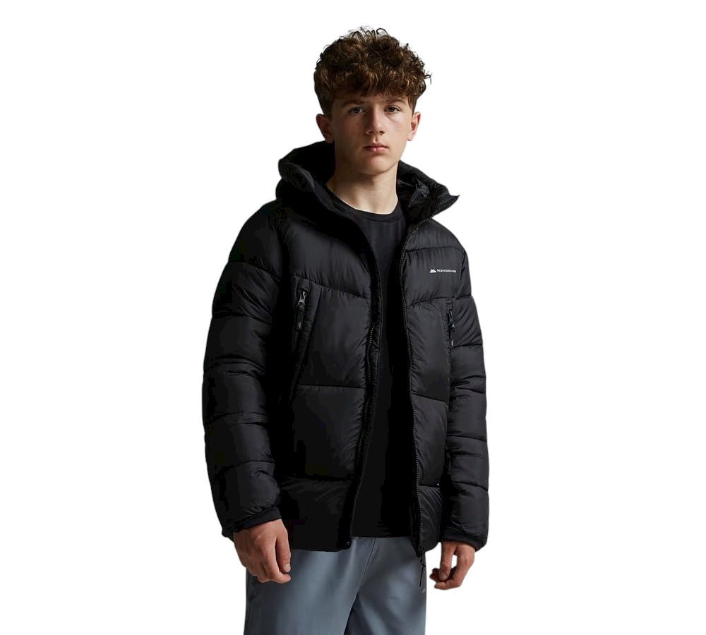 JUNIOR MONTERRAIN BLANC 2.0 PUFFER JACKET - BLACK