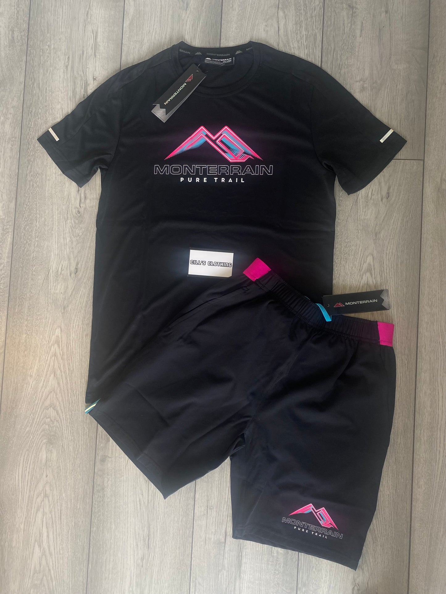 MONTERRAIN PURE TRAIL 3 PIECE - BLACK/PINK