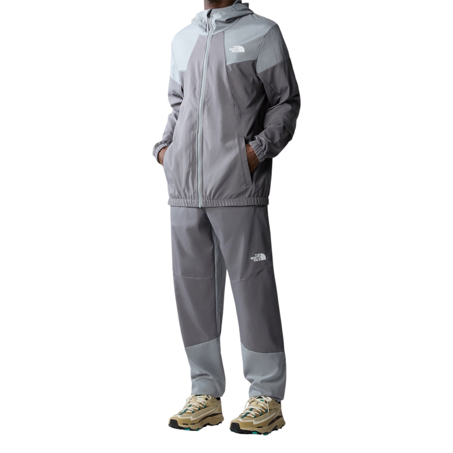 THE NORTHFACE TRACKSUIT - GREY