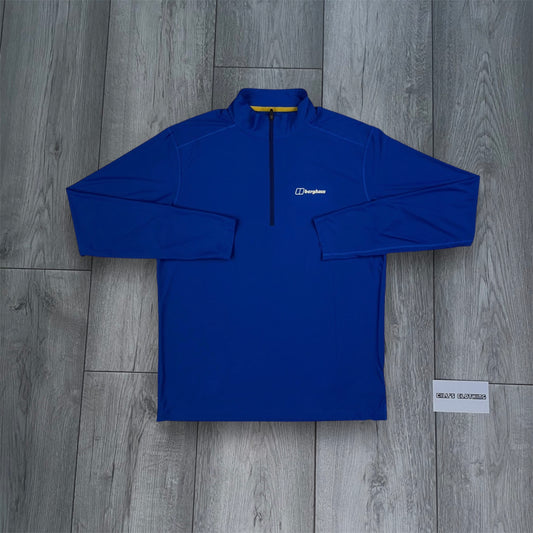 BERGHAUS HALF ZIP - BLUE