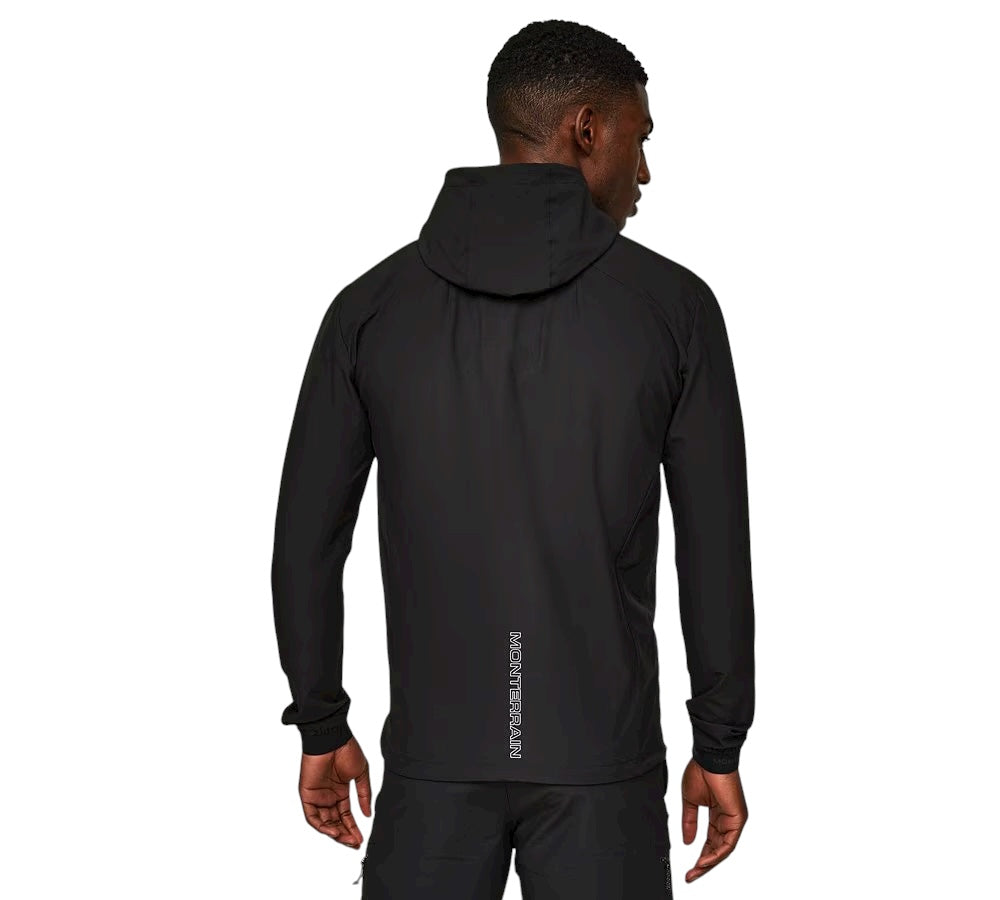 MONTERRAIN RAMBLE 3.0 WOVEN HOODIE - BLACK