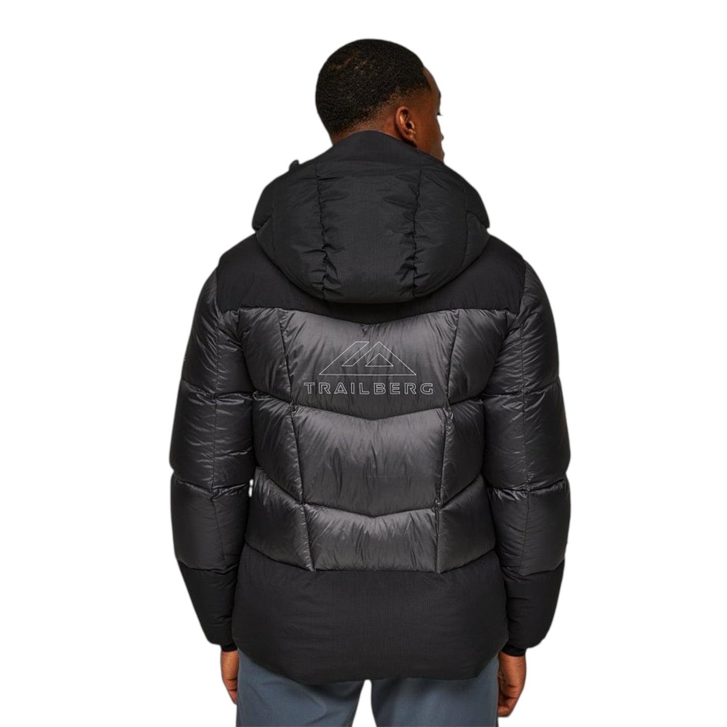 TRAILBERG ASPHALT PUFFER JACKET - BLACK