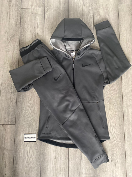 NIKE PRO TRACKSUIT - PRE LOVED -  GREY