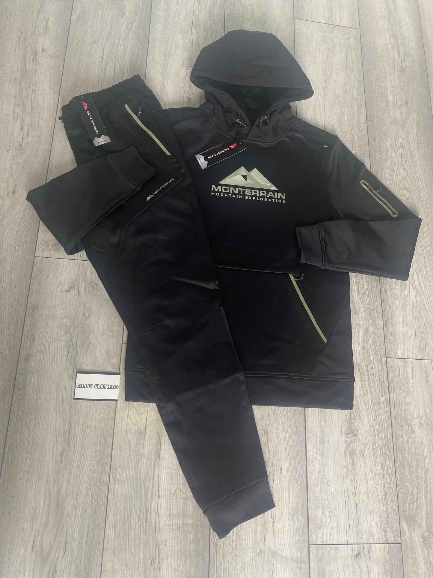 MONTERRAIN POLY TRACKSUIT 2.0 - BLACK