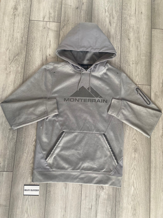 MONTERRAIN POLY HOODIE - PRE LOVED - GREY